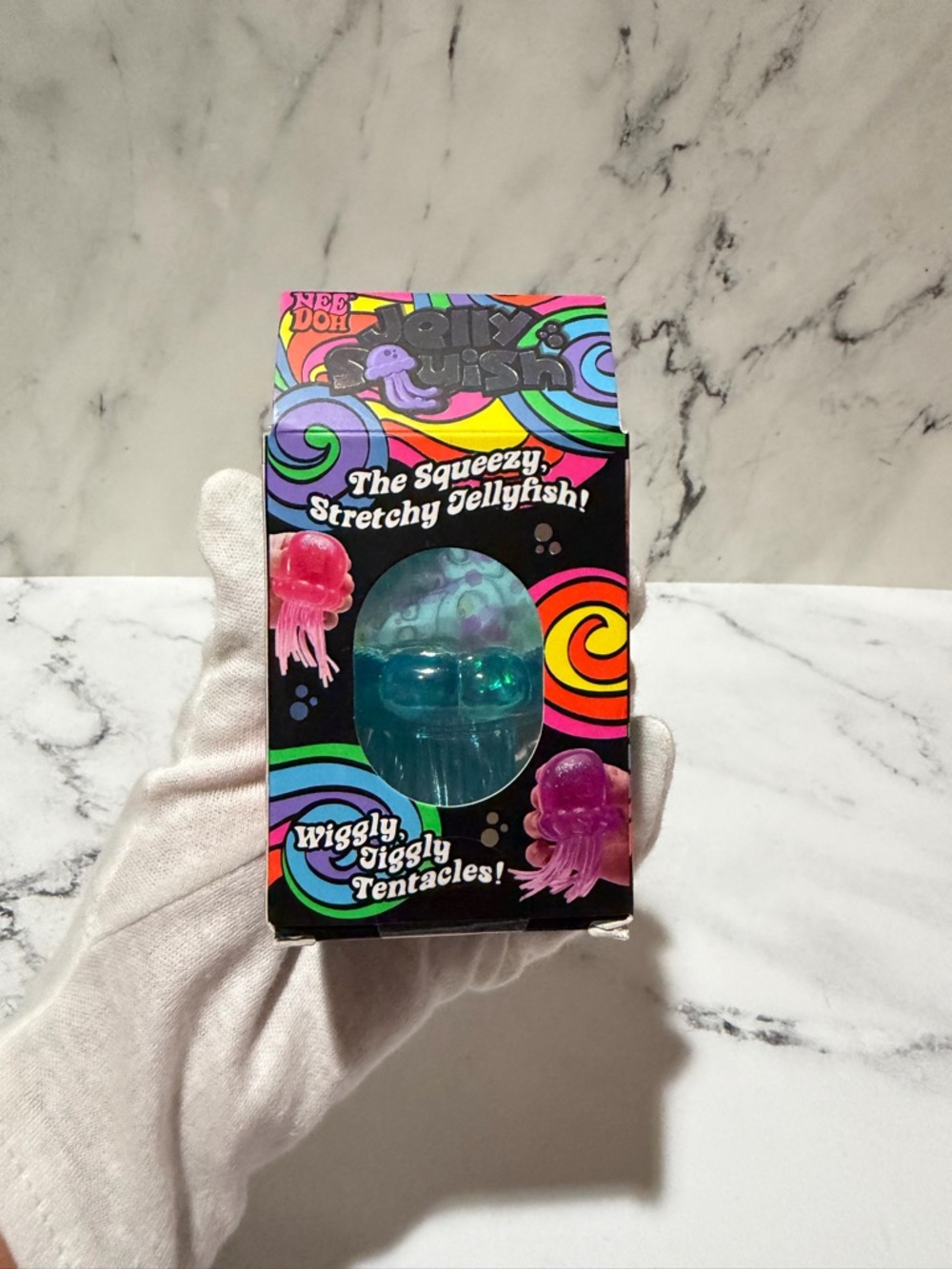 NeeDoh JellySquish BLUE - Picture 7 of 10